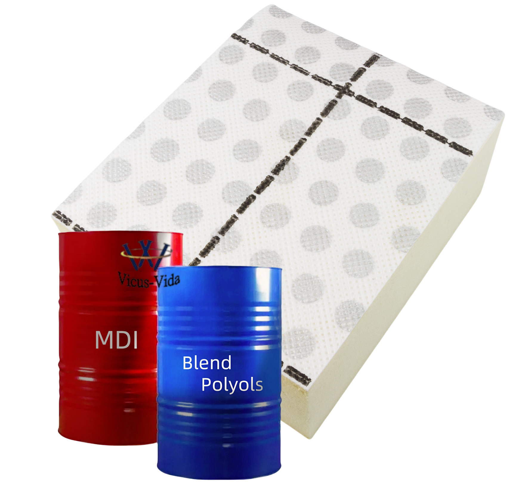 Irpc Polyool VP-IR01 Blend Polyols Superior Performance for PIR Panel Sandwich Panel ...